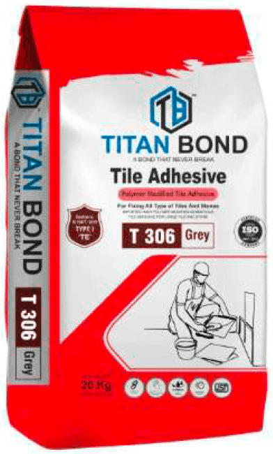 T-306 Grey - Titan Bond Tile Adhesive